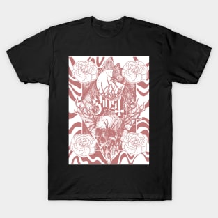 Skull with roses T-Shirt